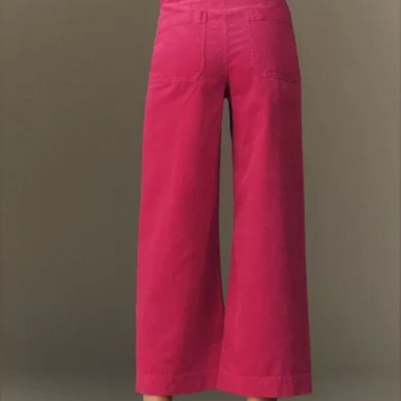 Maeve x Anthropologie Collette Corduroy Pants Pink – Size 28 - Picture 3 of 6
